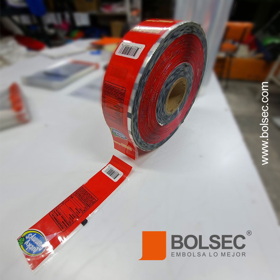 bobinas de polipropileno impresas